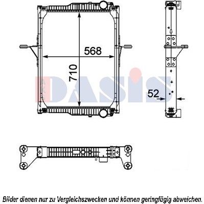 AKS DASIS Radiators, Motora dzesēšanas sistēma 390044N